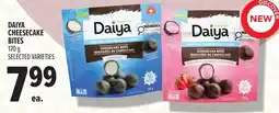 Metro Daiya cheesecake bites offer