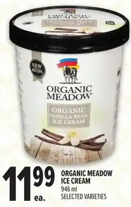 Metro Organic meadow ice cream offer