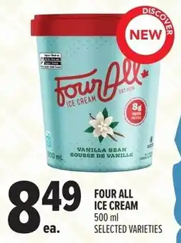 Metro Four all ice cream offer