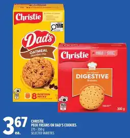 Metro Christie peek freans or dad's cookies offer