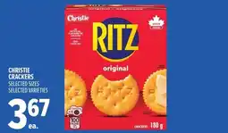 Metro Ritz christie crackers offer