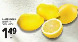 Metro Large lemons offer