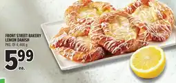 Metro Front street bakery lemon danish offer