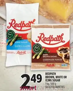 Metro Redpath brown, white or icing sugar offer