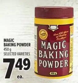 Metro Magic baking powder offer