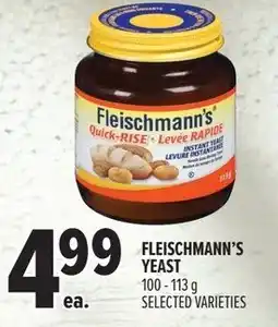 Metro Fleischmann's yeast offer
