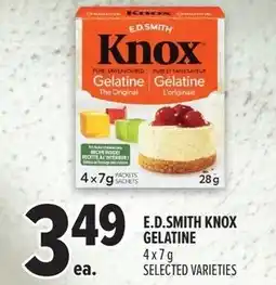 Metro E.d.smith knox gelatine offer