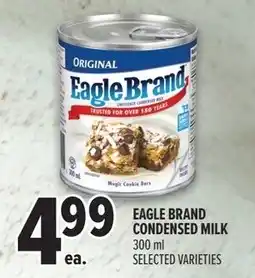 Metro Eagle brand condensed milk offer