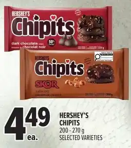 Metro Hershey's chipits offer