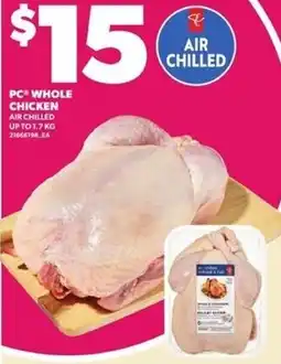 Independent Grocer Pc whole chicken offer