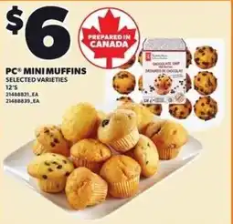 Independent Grocer Pc mini muffins offer