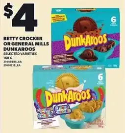 Independent Grocer Betty crocker or general mills dunkaroos offer
