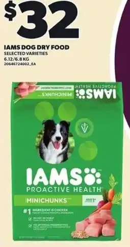 Independent Grocer Iams dog dry food offer