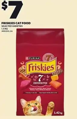 Independent Grocer Friskies cat food offer
