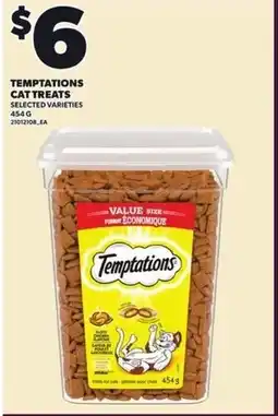 Independent Grocer Temptations cat treats offer