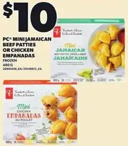 Independent Grocer Pc mini jamaican beef patties or chicken empanadas offer