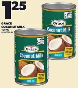 Independent Grocer Grace coconut milk offer