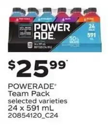 Independent Grocer Powerade team offer