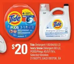 Independent Grocer Tide detergent ivory snow detergent offer