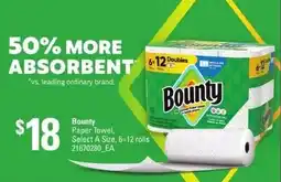 Independent Grocer Bounty Paper Towel offer