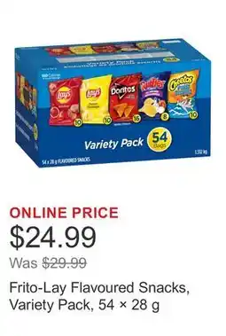 Costco Frito-Lay Flavoured Snacks, Variety Pack, 54 × offer
