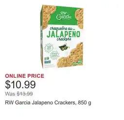 Costco RW Garcia Jalapeno Crackers offer