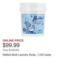 Costco Nellie's Bulk Laundry Soda, 1,100 loads offer