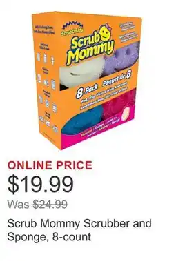 Costco Scrub Mommy Scrubber and Sponge, 8-count offer