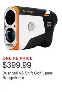 Costco Bushnell V6 Shift Golf Laser Rangefinder offer