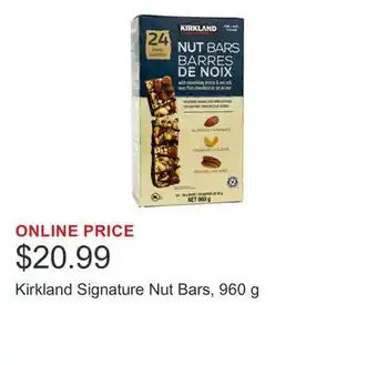 Costco Kirkland Signature Nut Bars offer