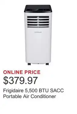 Costco Frigidaire 5,500 BTU SACC Portable Air Conditioner offer