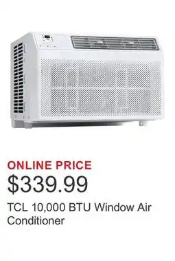 Costco TCL 10,000 BTU Window Air Conditioner offer