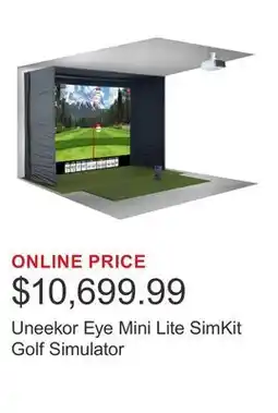Costco Uneekor Eye Mini Lite SimKit Golf Simulator offer