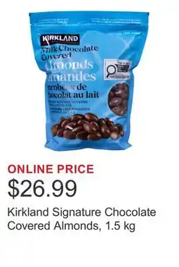 Costco Kirkland Signature Chocolate Covered Almonds offer