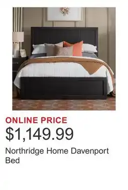 Costco Northridge Home Davenport Bed offer