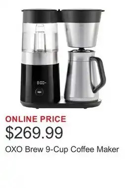 Costco OXO Brew 9-Cup Coffee Maker offer