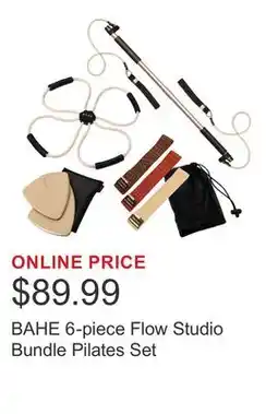 Costco BAHE 6-piece Flow Studio Bundle Pilates Set offer