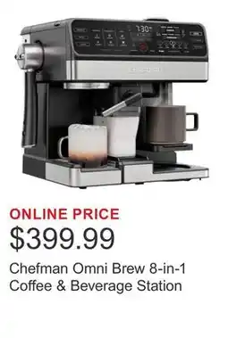 Costco Chefman Omni Brew 8-in-1 Coffee & Beverage Station offer
