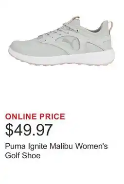 Costco Puma Ignite Malibu Women's Golf Shoe offer