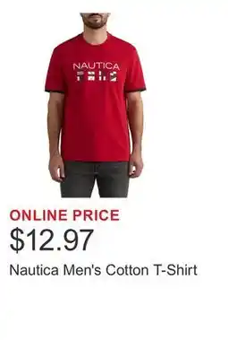 Costco Nautica Men's Cotton T-Shirt offer