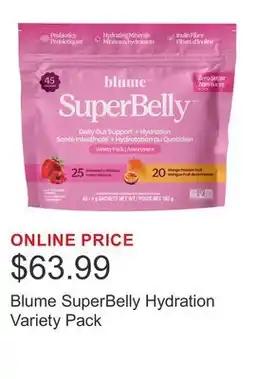 Costco Blume SuperBelly Hydration Variety Pack offer