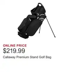 Costco Callaway Premium Stand Golf Bag offer