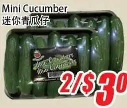 WinCo Food Mart Mini Cucumber offer