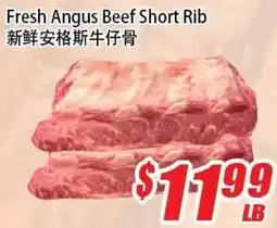 WinCo Food Mart Fresh Angus Beef Short Rib offer