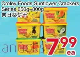 Yours Food Mart Croley Foods Sunflower Crackers Series offer