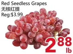 Yours Food Mart Red Seedless Grapes offer