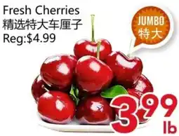 Yours Food Mart Fresh Cherries offer