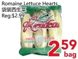 Yours Food Mart Romaine Lettuce Hearts offer