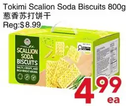 Yours Food Mart Tokimi Scalion Soda Biscuits offer