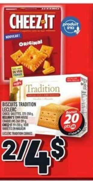 Metro Biscuits Tradition Leclerc offer